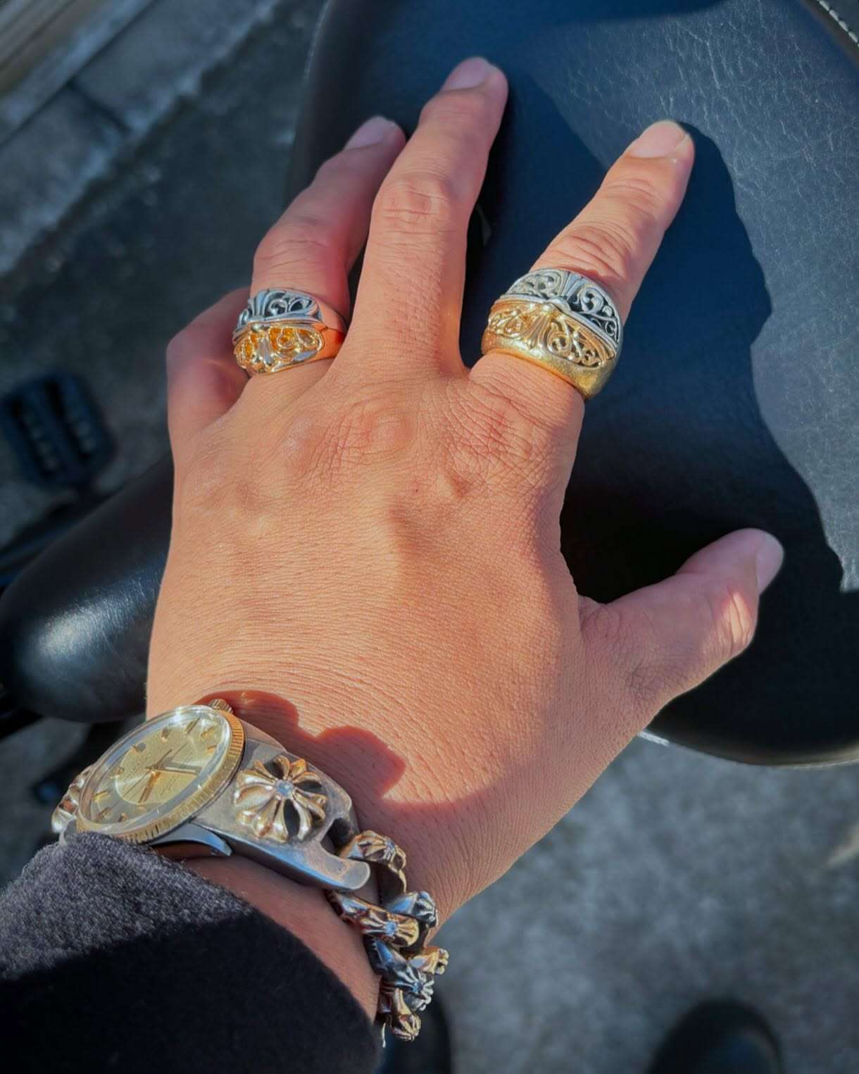 藤ヶ谷 太輔 指輪 クロム ハーツ