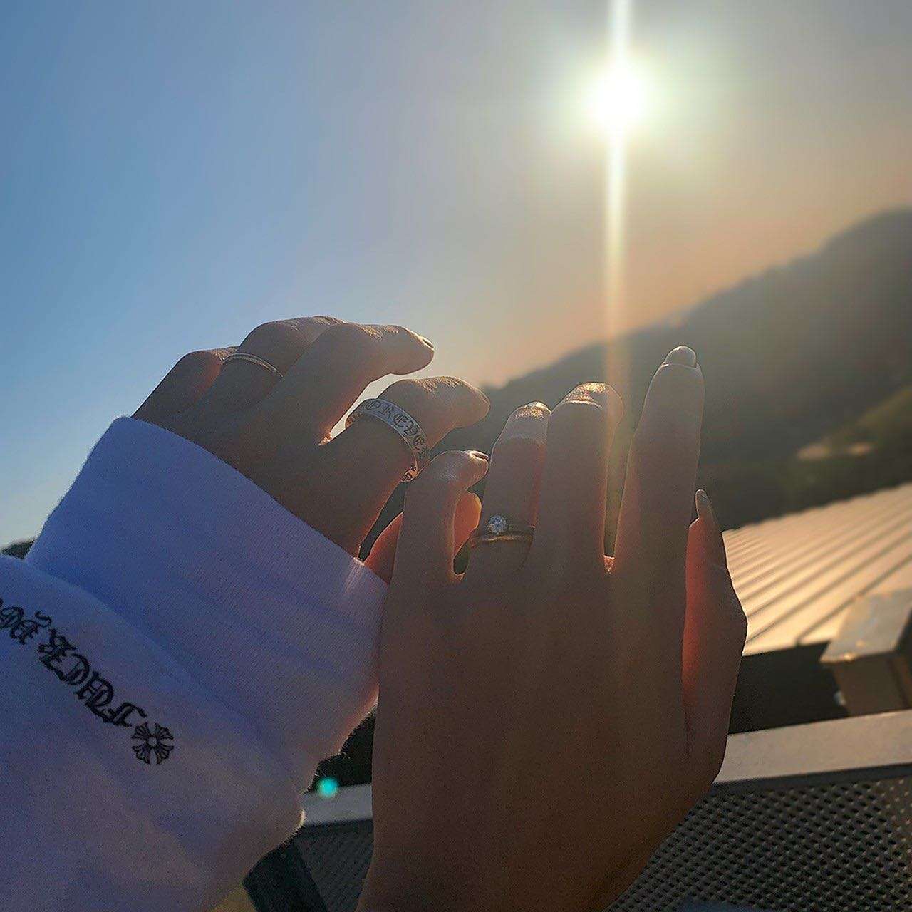 クロム ハーツ 結婚 指輪 ダイヤ