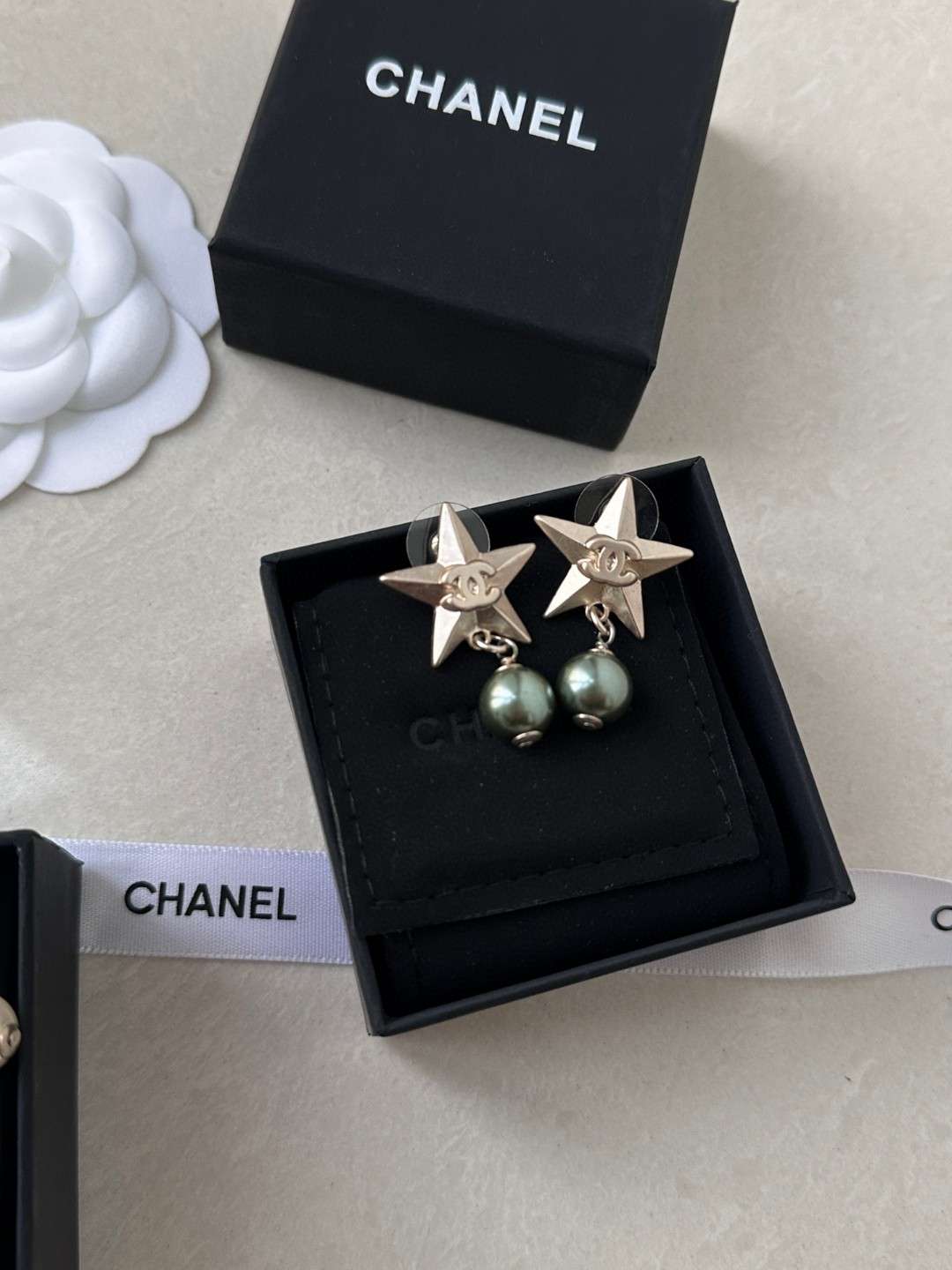 韓国 シャネル ピアス