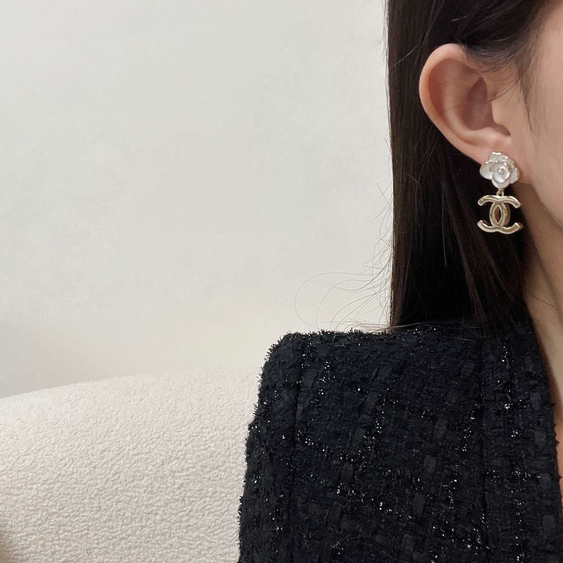 シャネル ピアス 画像