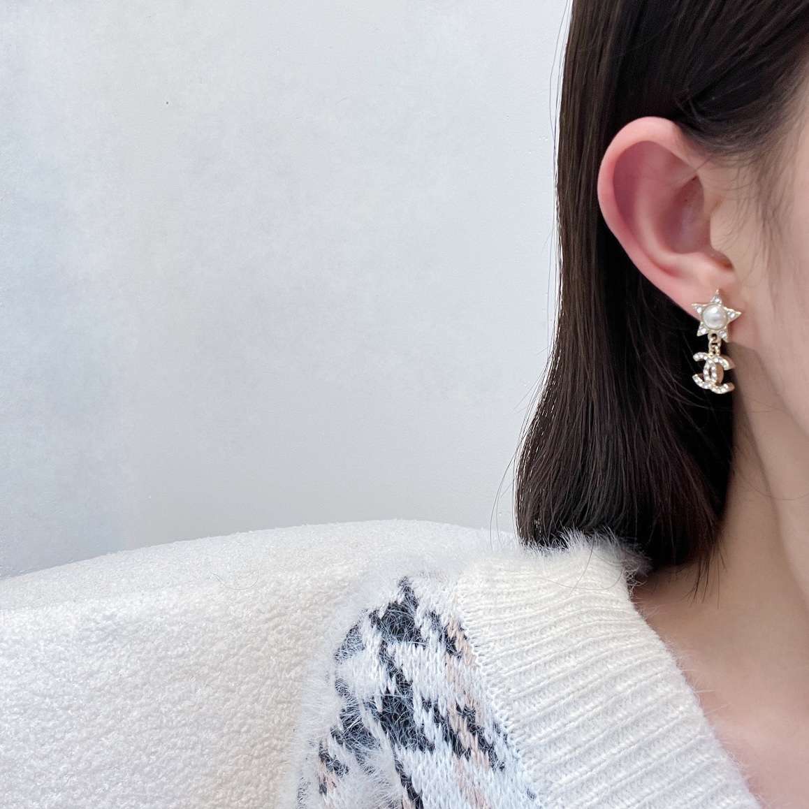 シャネル お花 ピアス