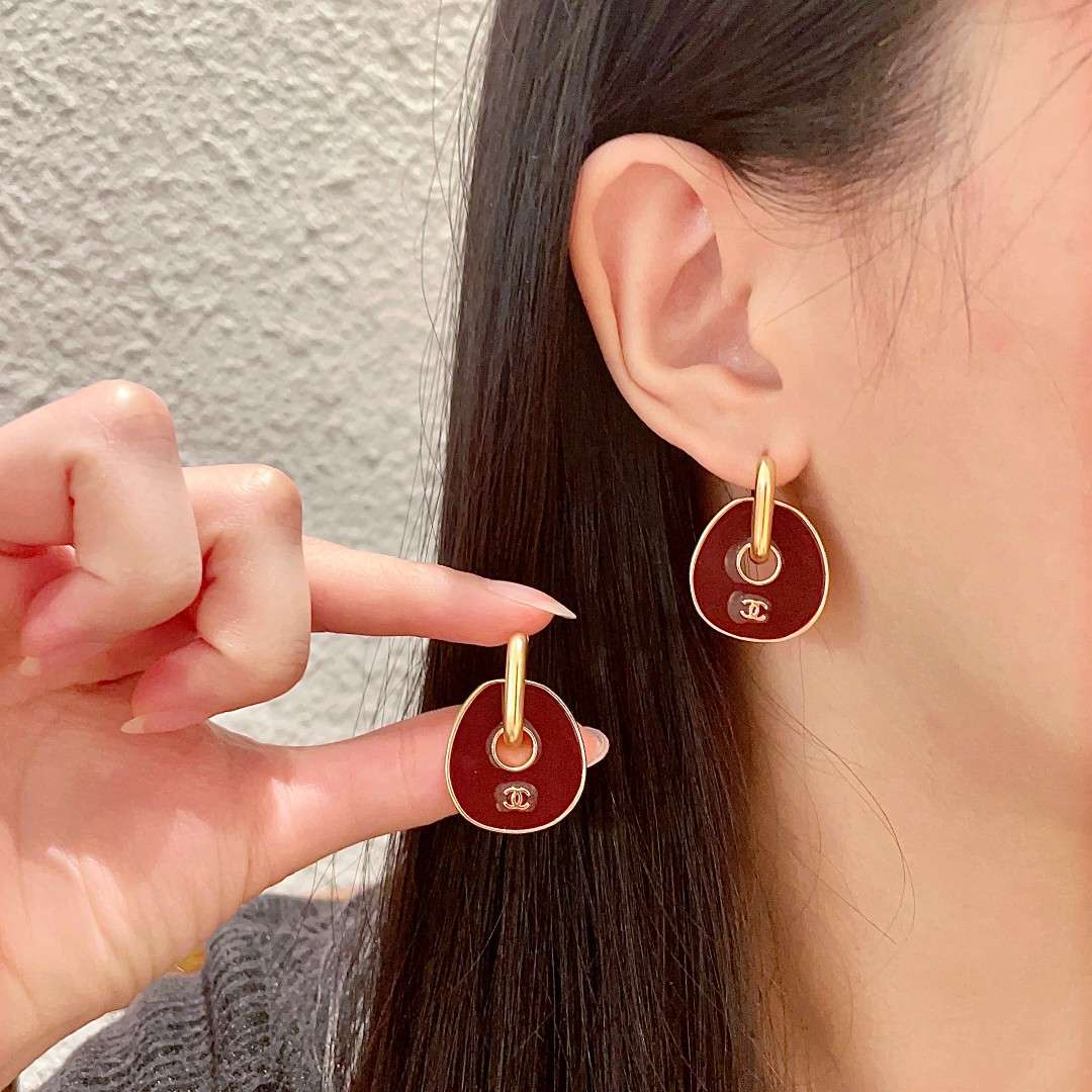 シャネル カメリア ピアス
