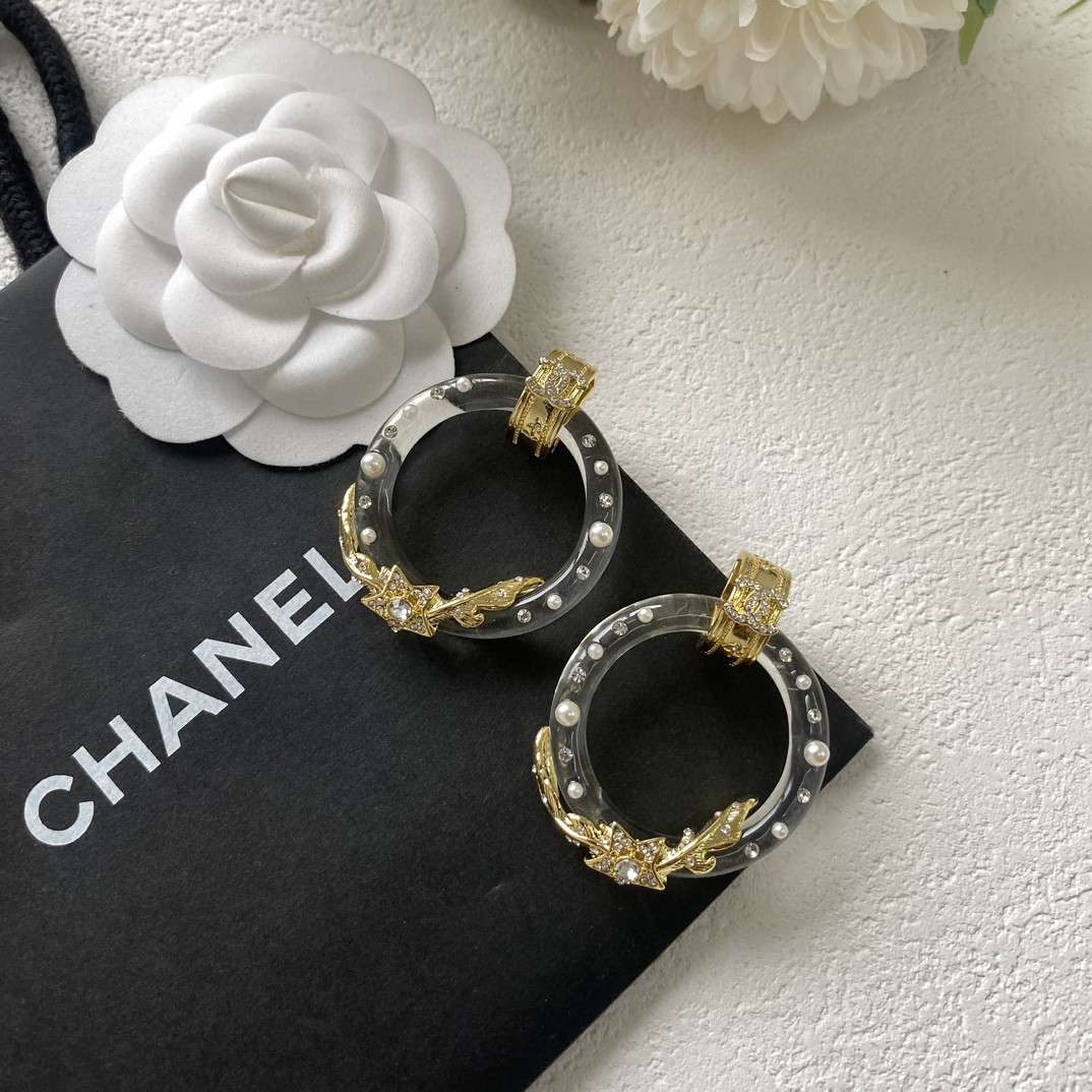 qoo10 シャネル 風 ピアス