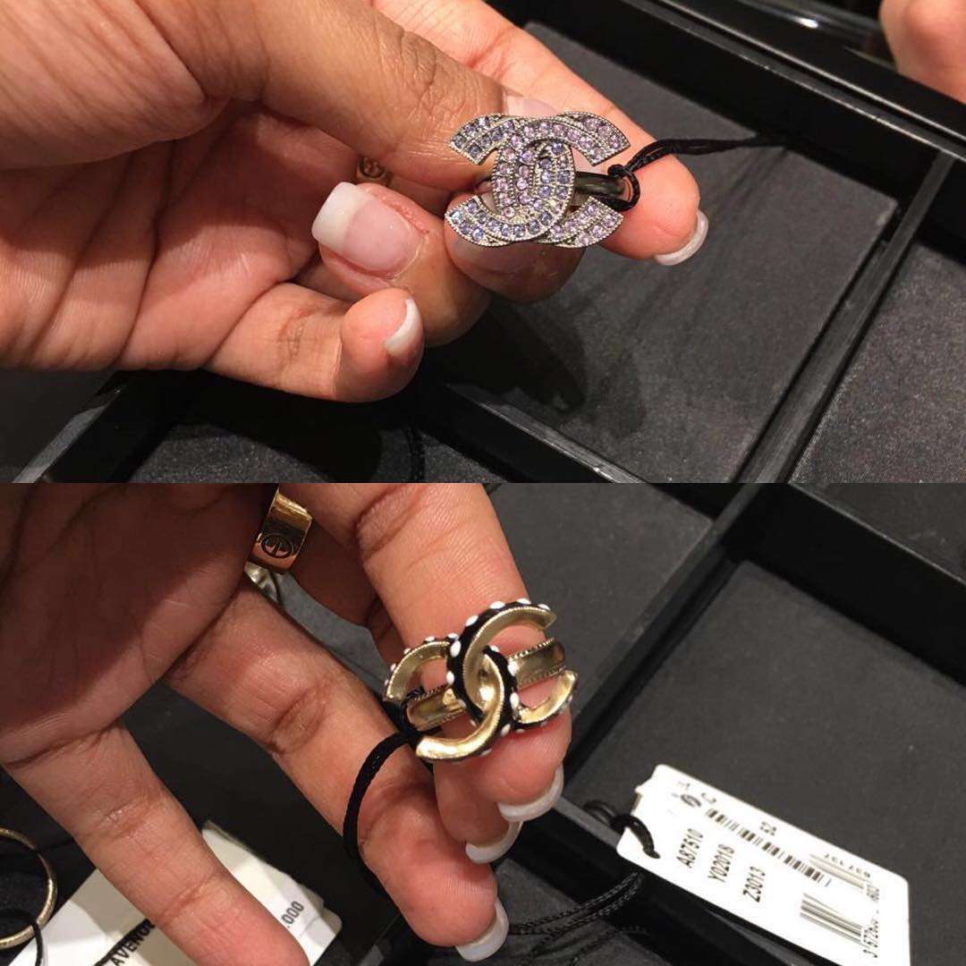 シャネル 結婚 指輪 刻印