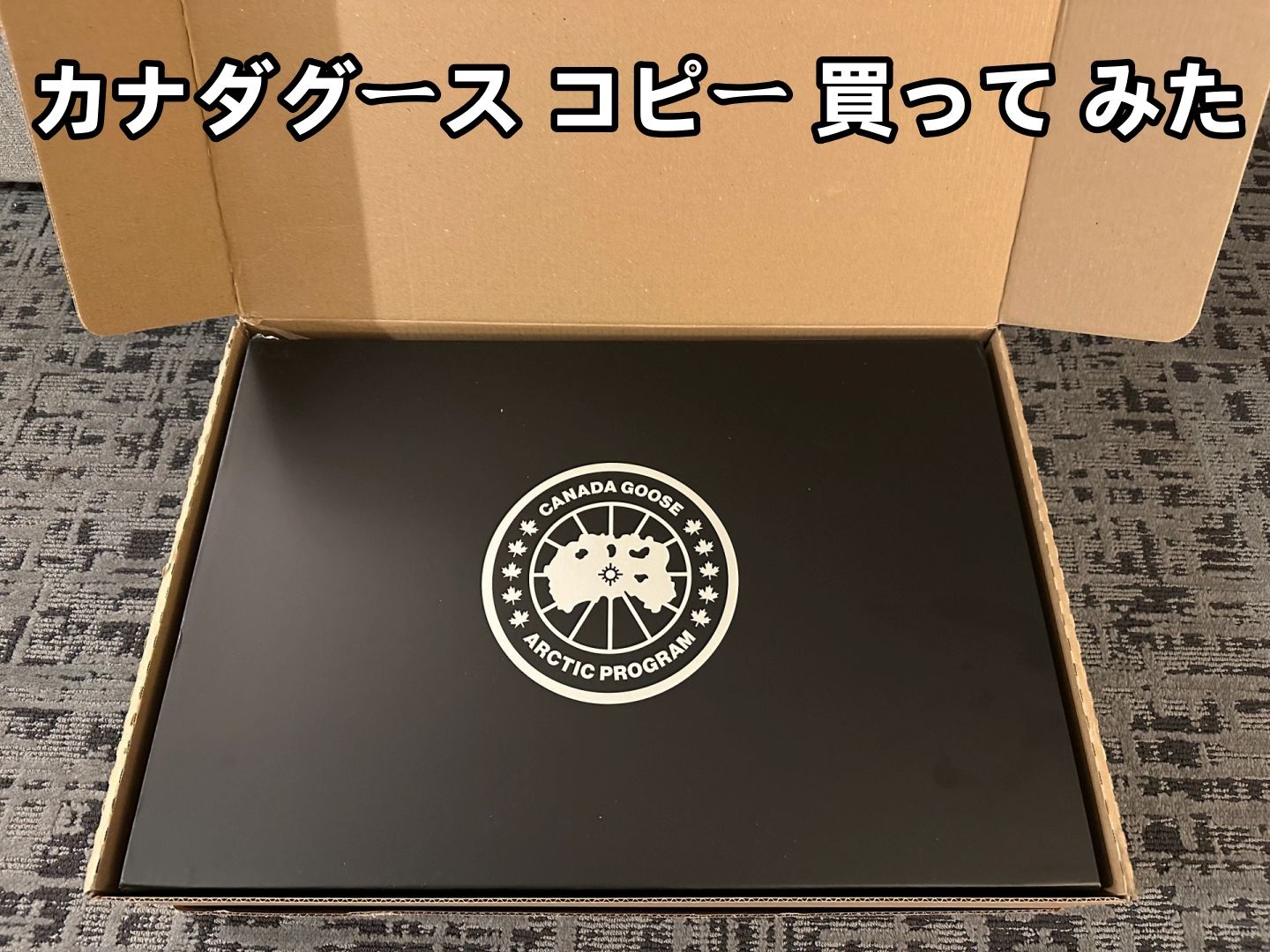 カナダグース コピー 買って みた.jpg