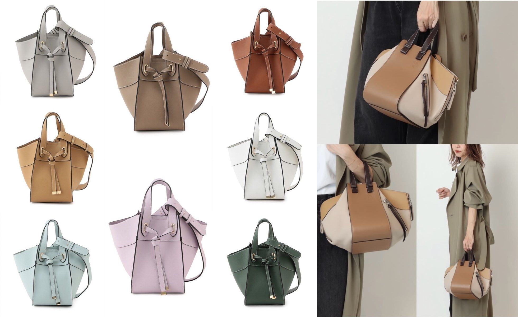 ロエベ風バッグ：スタイリッシュで使い勝手の良いデザイン、どんな  