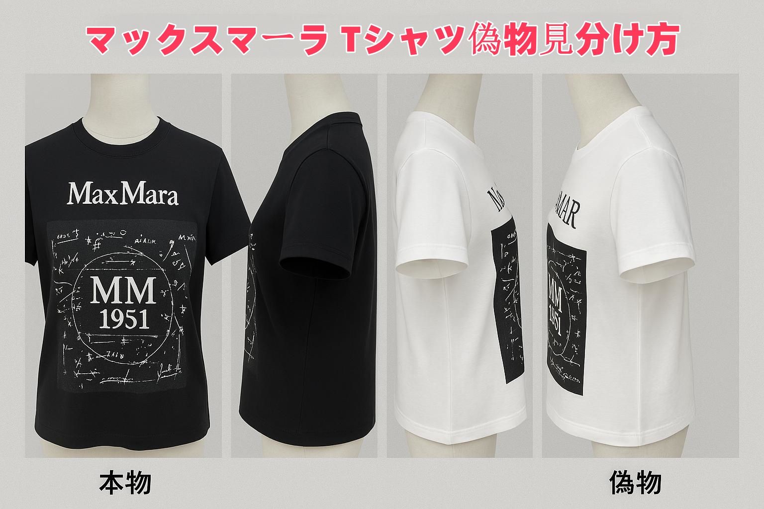 マックスマーラ Tシャツの偽物見分け方.jpg