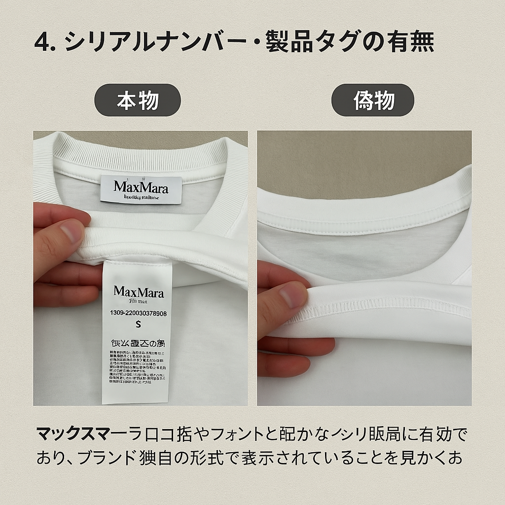✅ 4. シリアルナンバー・製品タグの有無.png