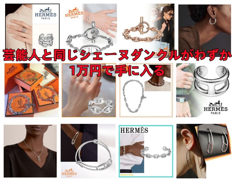 芸能人と同じシェーヌダンクルがわずか1万円で手に入る.jpg