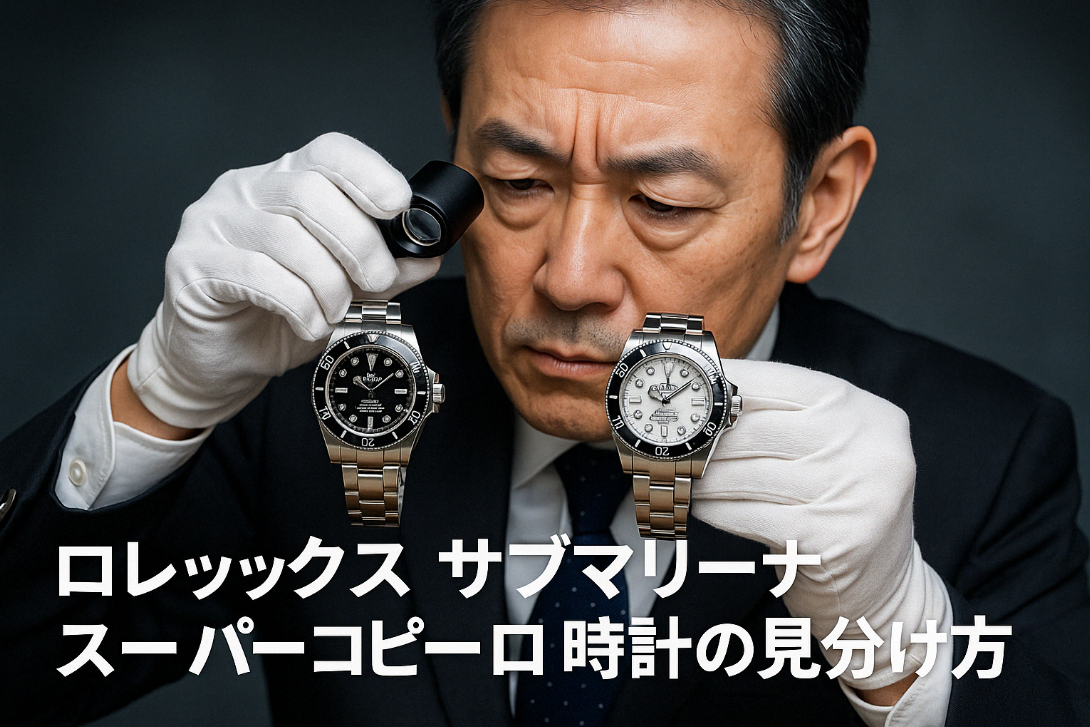 ロレックス サブマリーナ スーパーコピー 時計の見分け方：プロが教えるチェックポイント.jpg