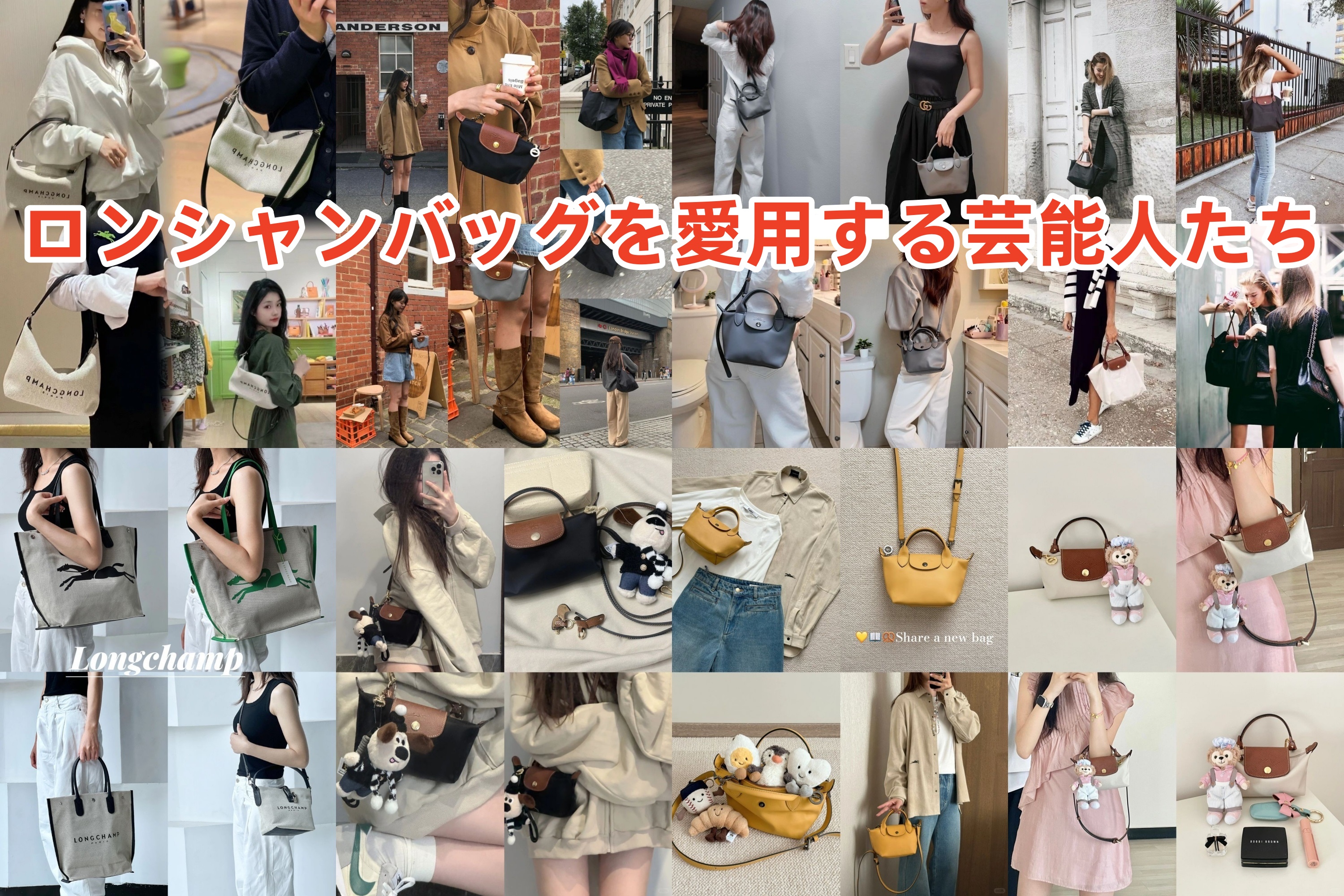 ロンシャンバッグを愛用する芸能人たち.jpg