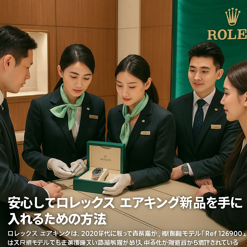 安心してロレックス エアキング 新品を手に入れるための方法.png