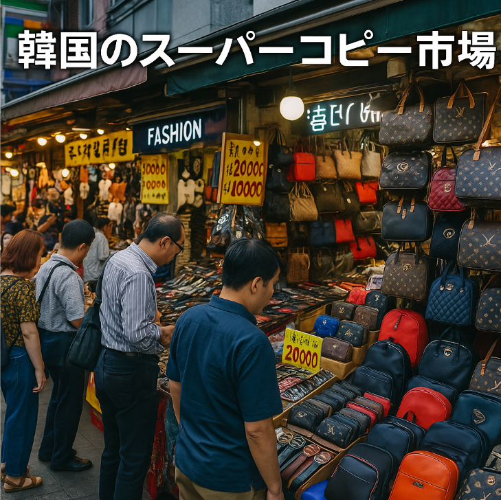 韓国のスーパーコピー市場の特徴.jpg