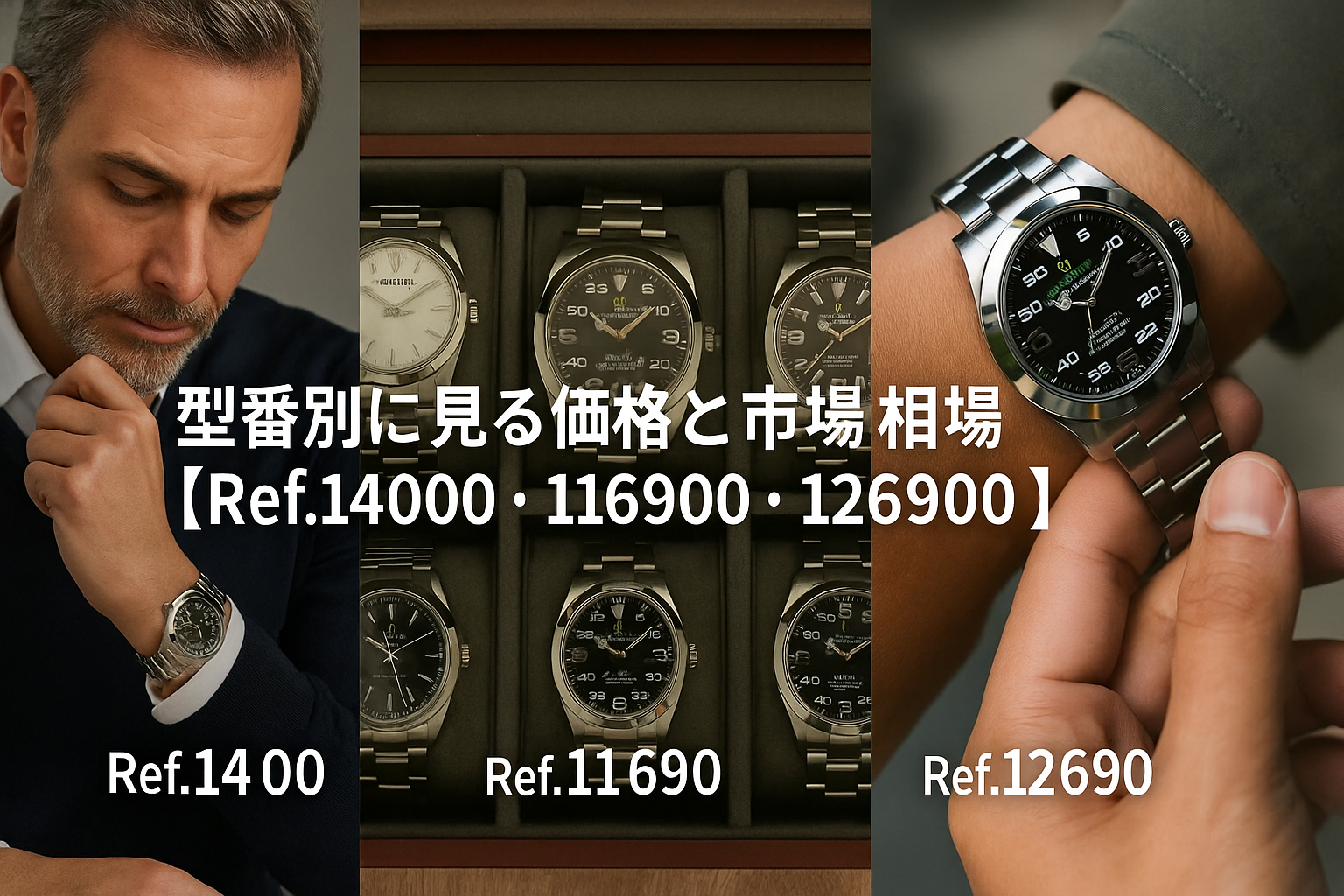 型番別に見る価格と市場相場【Ref.14000・116900・126900】.png