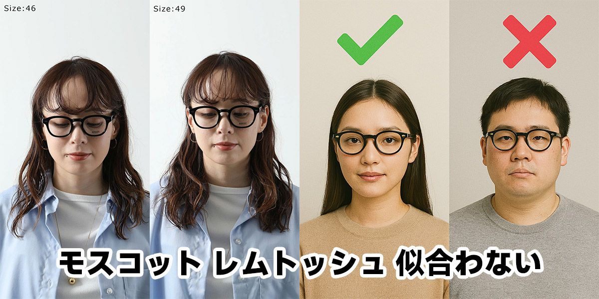 モスコット レムトッシュ 似合わない