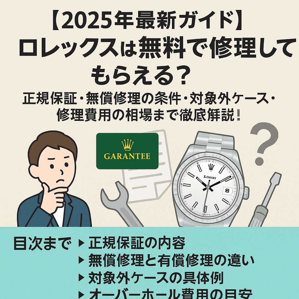 ロレックスは無料で修理してもらえる？ .png
