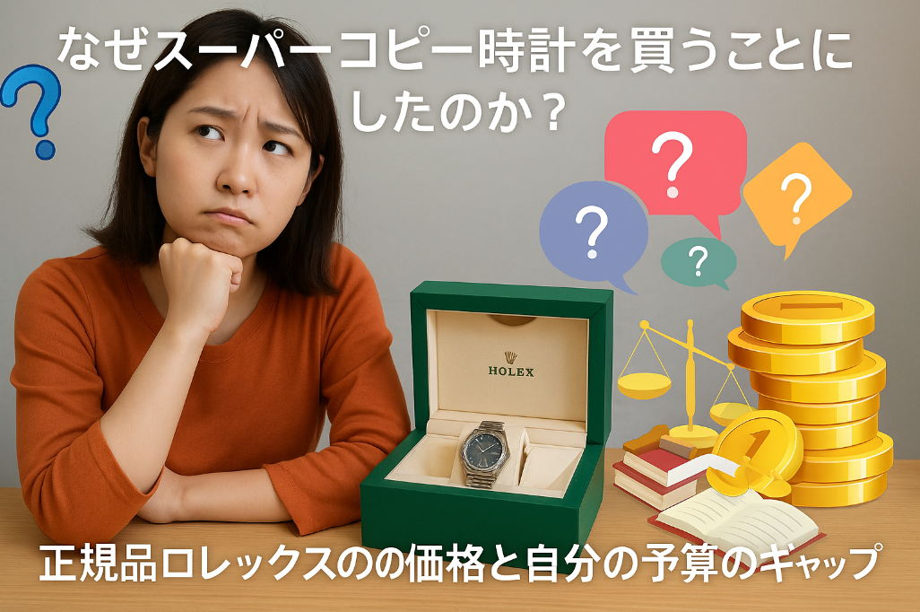 なぜスーパーコピー時計を買うことにしたのか？