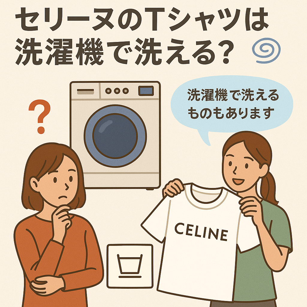 セリーヌのTシャツは洗濯機で洗える？.png