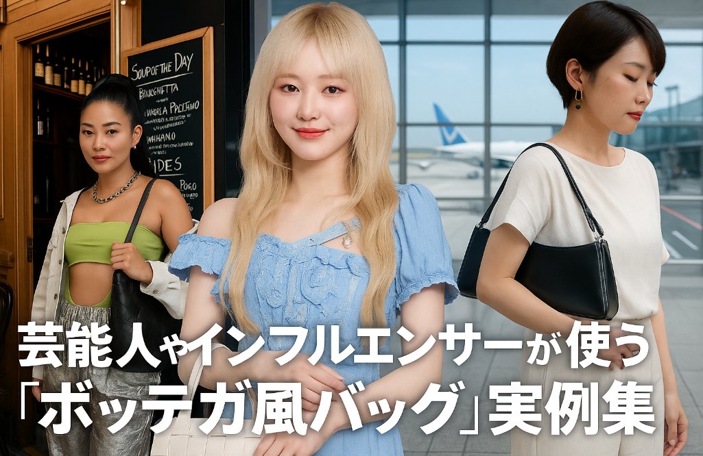 6. 芸能人やインフルエンサーが使う「ボッテガ風バッグ」実例集.jpg