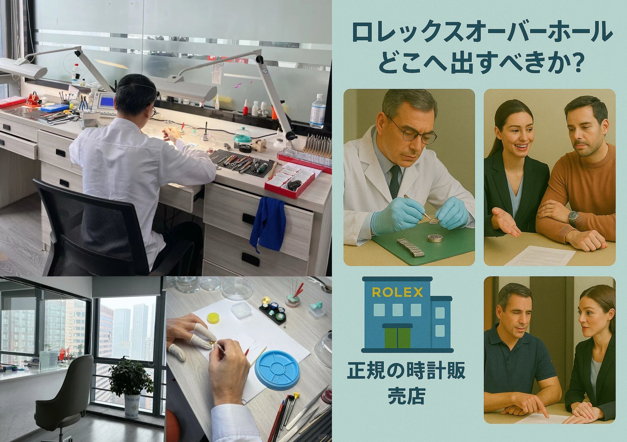 ロレックスオーバーホールはどこへ出すべきか？.jpg