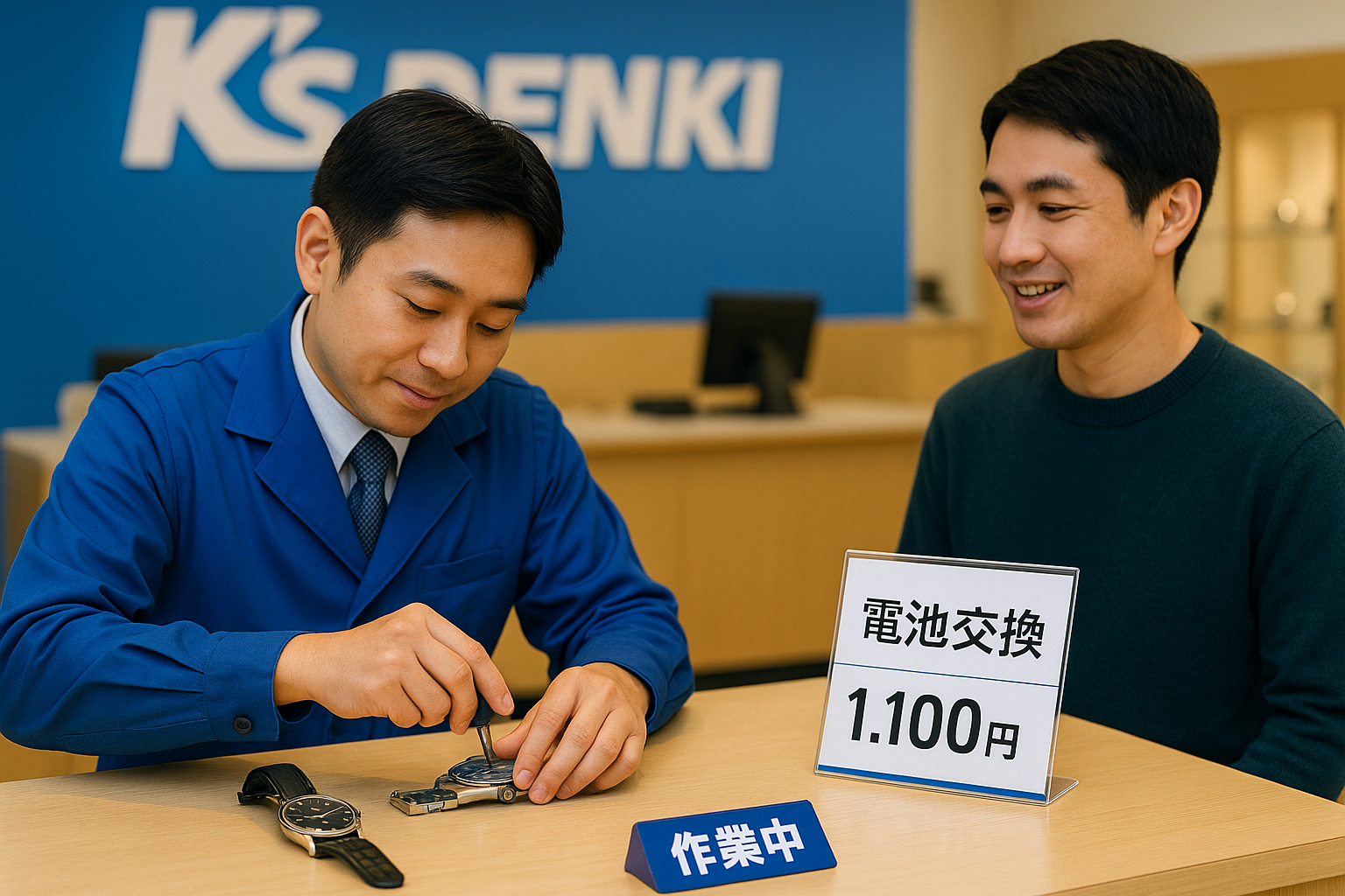 ケーズデンキの時計電池交換サービスとは？.png