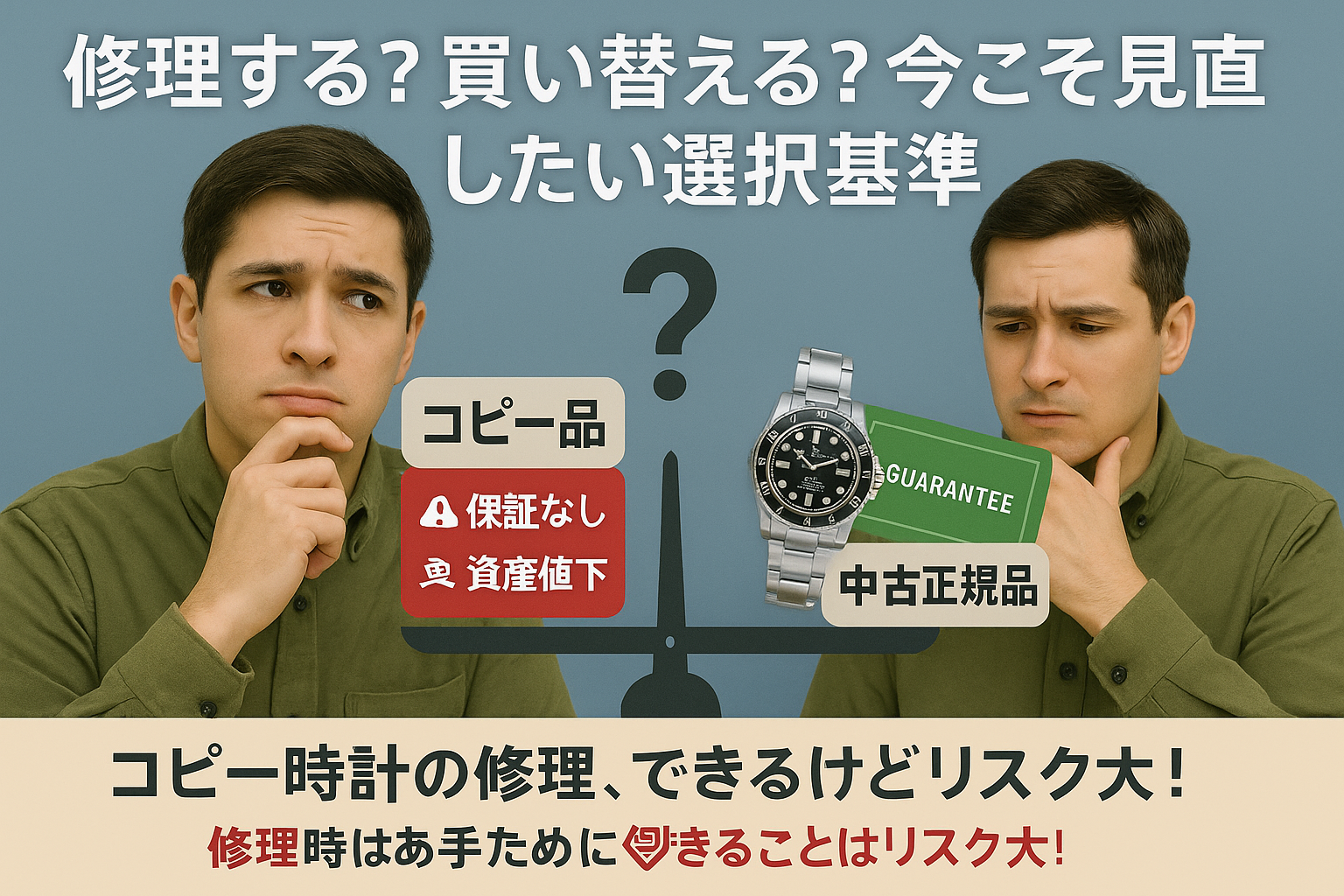 まとめ｜コピー時計の修理は「できる」がリスクは大.png