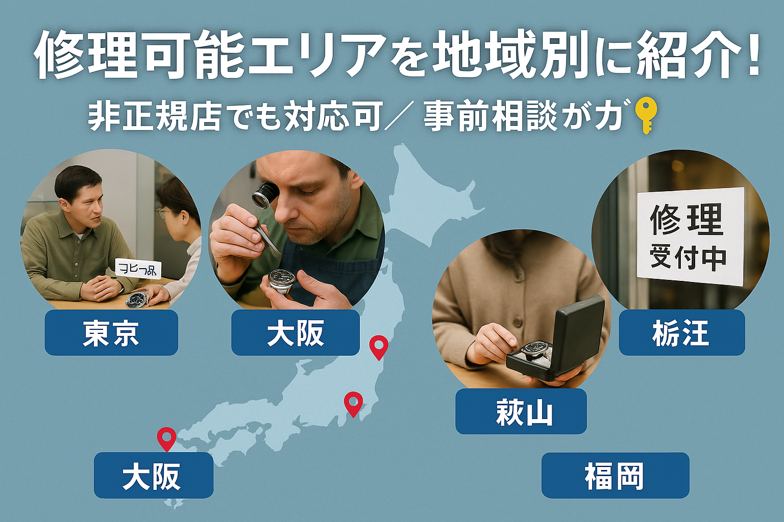 地域別｜コピー時計の修理を受け付けている店舗情報.png