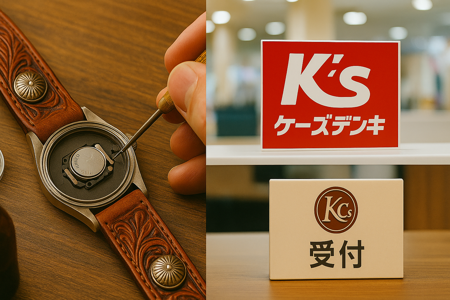 ケーシーズ 時計 電池交換・修理対応まとめ.png