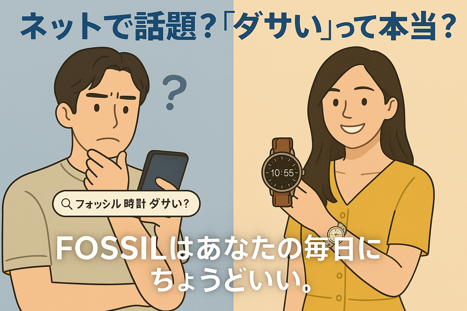 フォッシルの評判と「ダサい」「恥ずかしい」説の真相.png