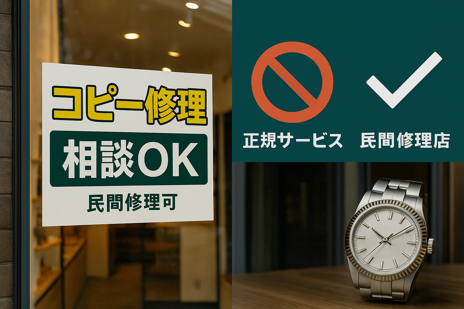 コピー時計の修理はできる？違法性と修理の可否.png