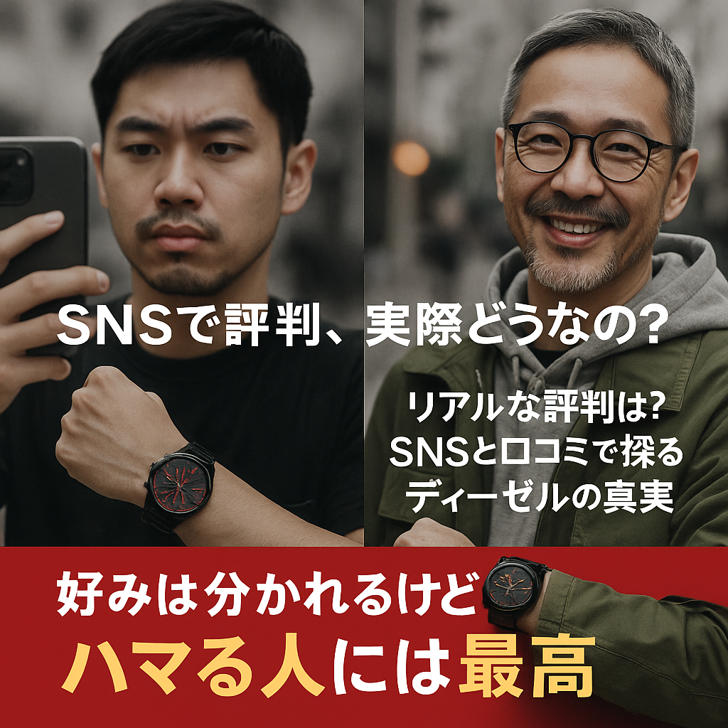 ディーゼル時計の評判＆SNSの声.png