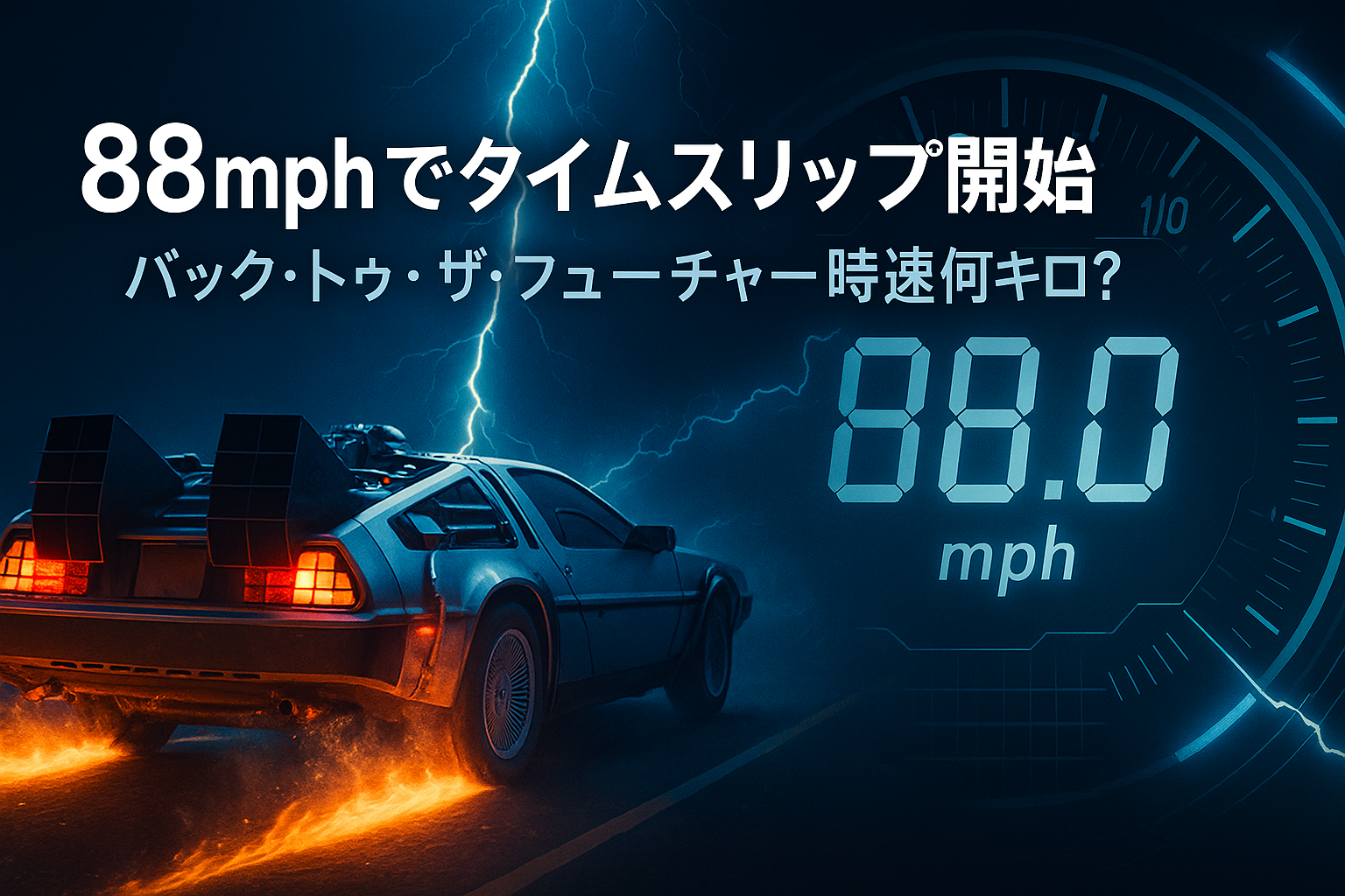 時速何キロでタイムスリップ？劇中の設定を解説.png