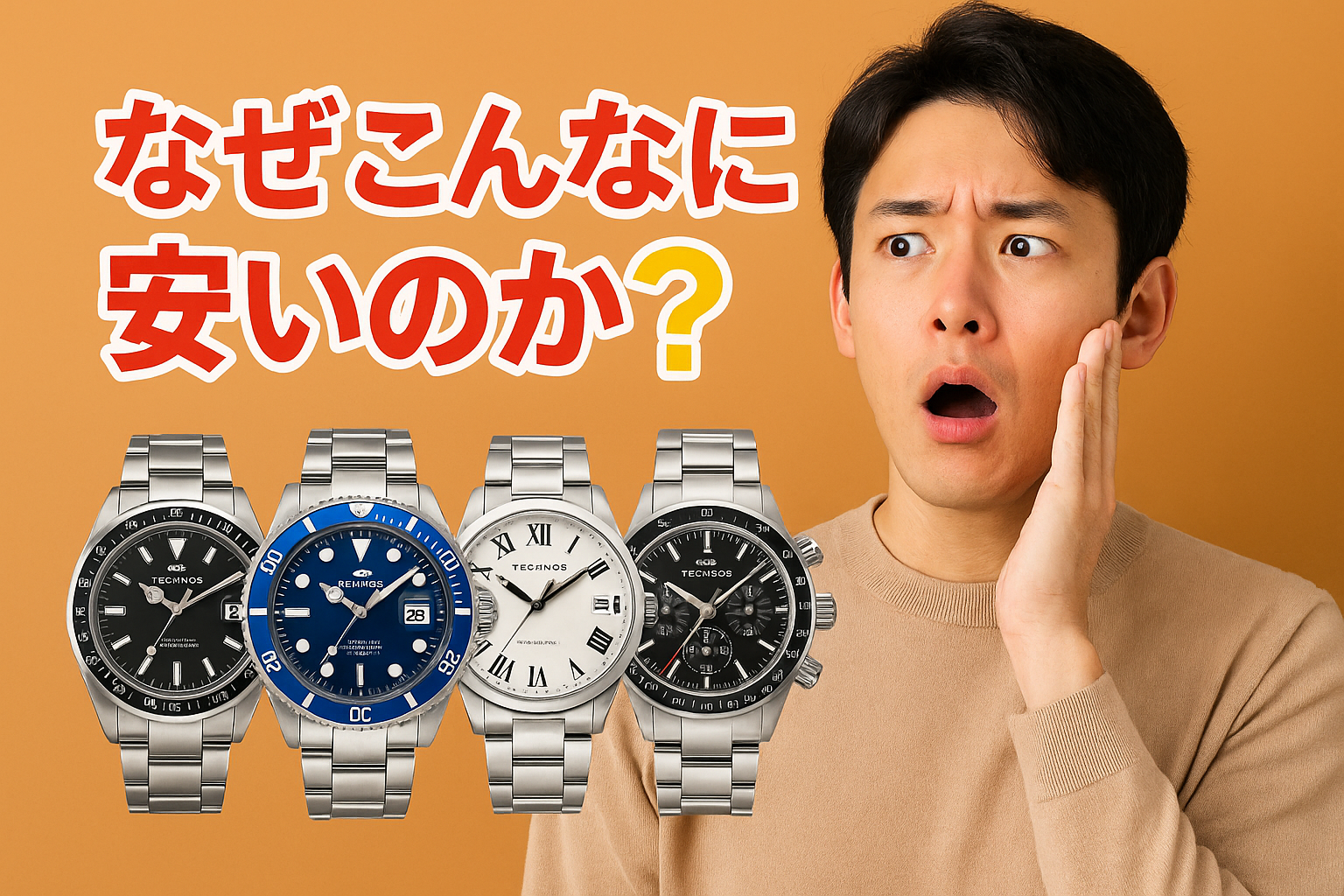【2025年完全検証】テクノス 時計 なぜ 安い？低価格の理由・製造国・品質の評判・偽物との違い・壊れやすさの真相・本当に買っても大丈夫かどうかまで徹底解説！.png