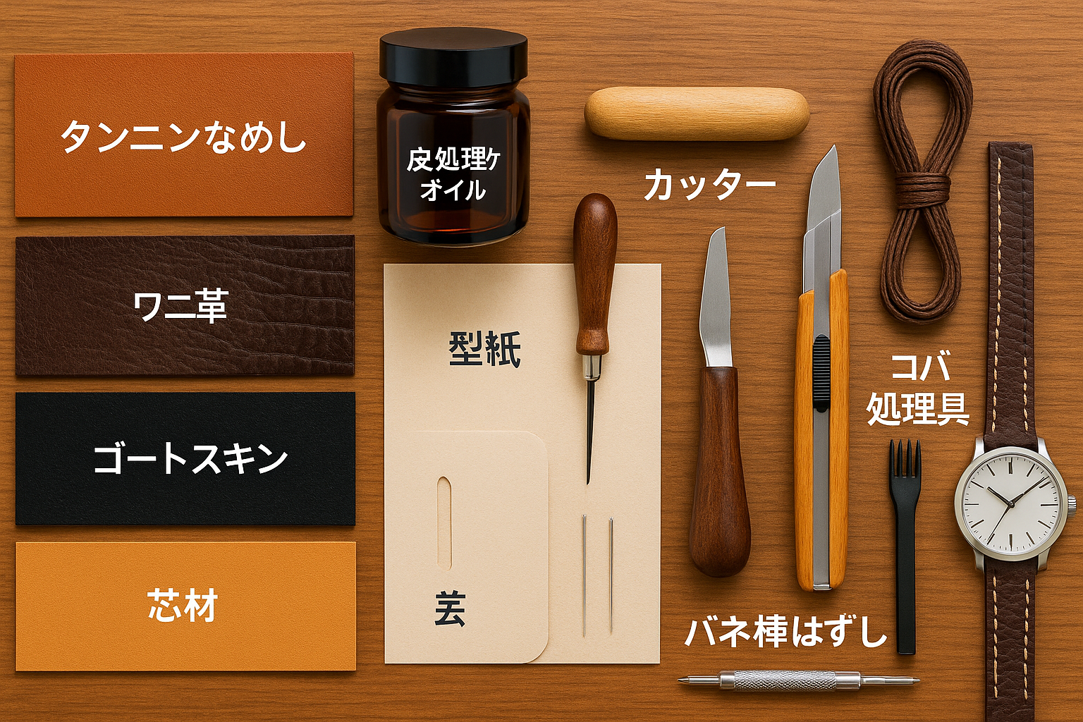 7. 革ベルト自作に必要な道具と素材.png
