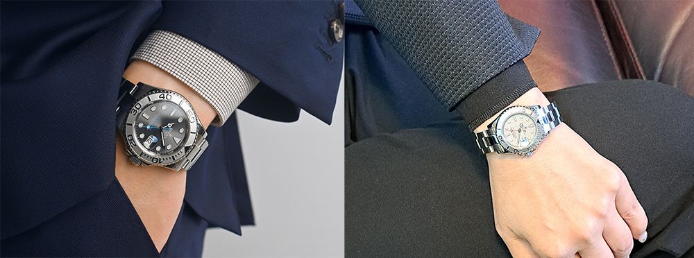 ロレックス ヨットマスター 偽物 見分け方