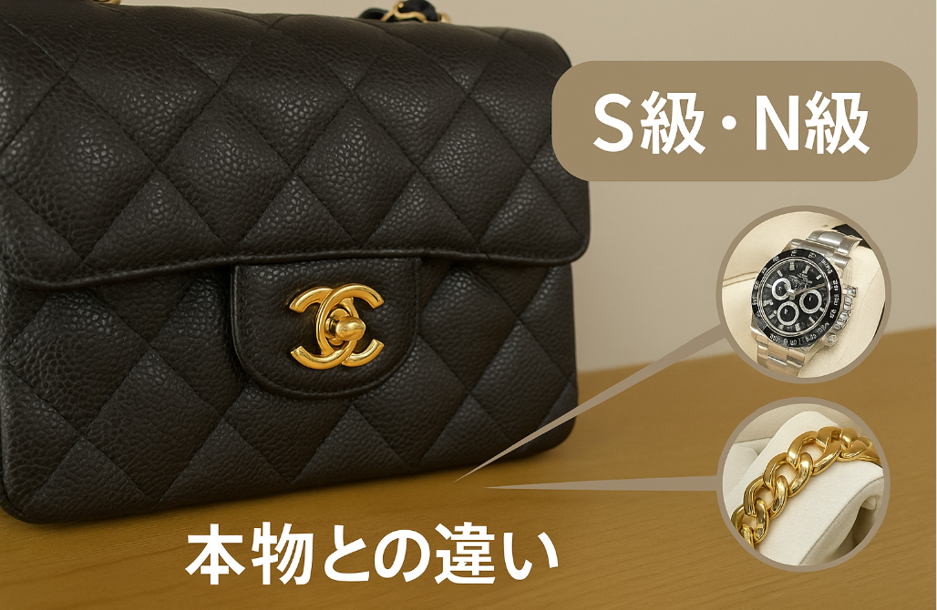 4. コピー品の等級「S級・N級」と本物との違いとは？.jpg