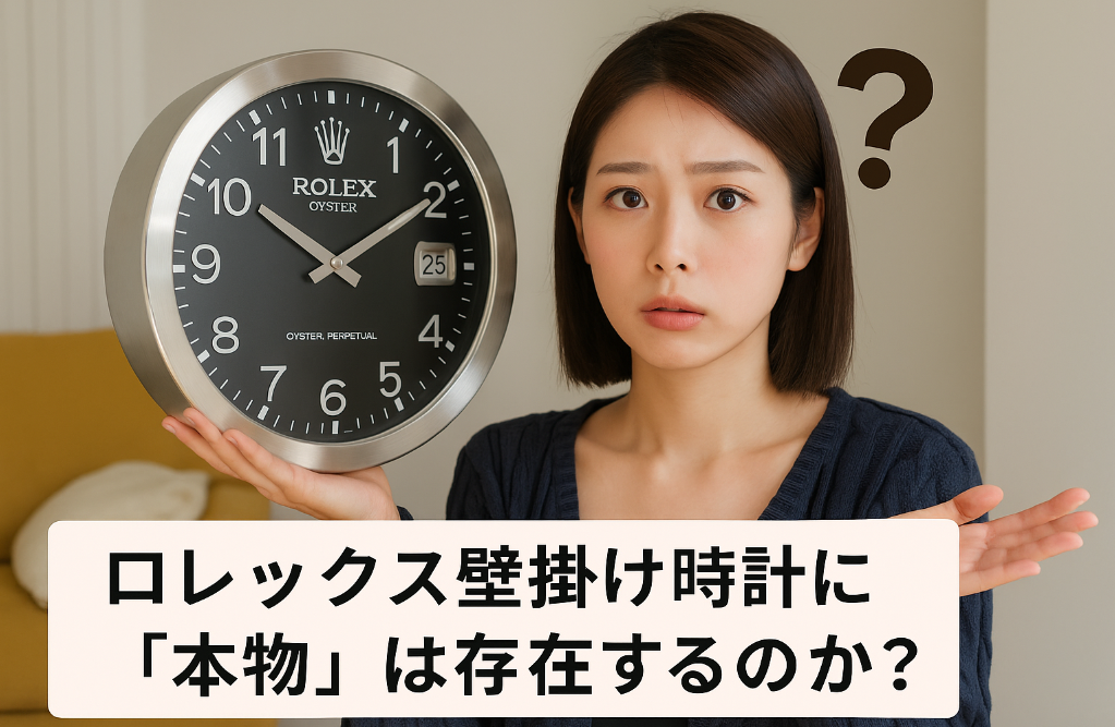1. ロレックス壁掛け時計に「本物」は存在するのか？.jpg