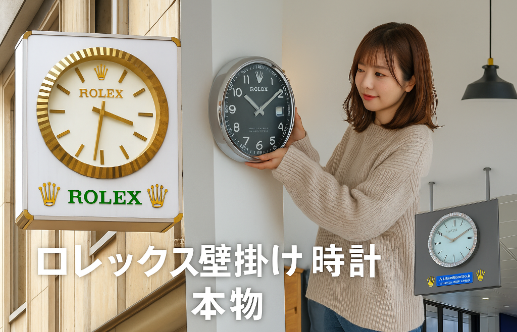 ロレックス 壁掛け 時計 本物.jpg