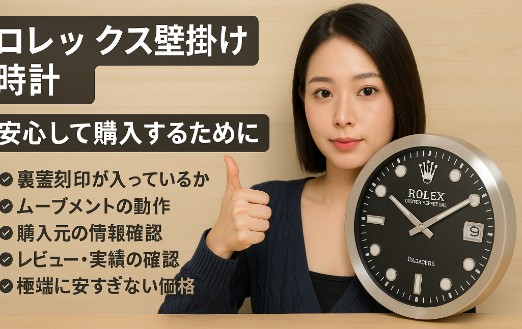 7. まとめ｜ロレックス壁掛け時計を安心して購入するために.jpg