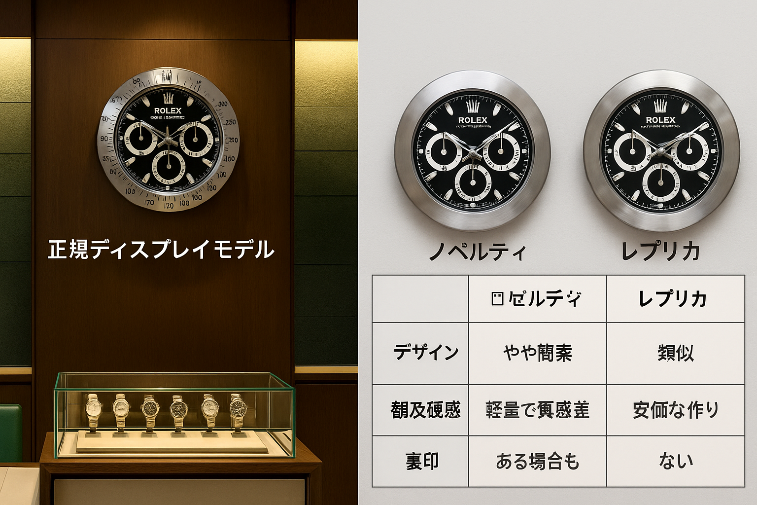 1. ロレックス壁掛け時計とは？正規品とレプリカの違い.png