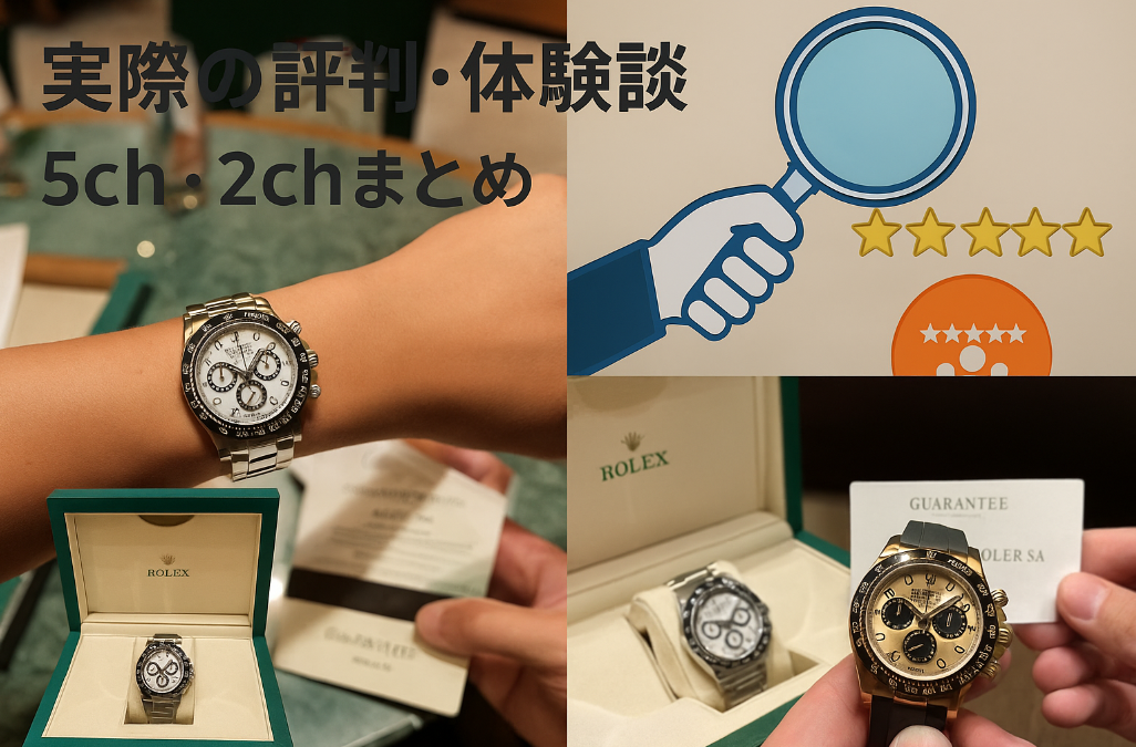 3. 実際の評判・体験談（ロレックス購入例・5ch・2chまとめ）.jpg
