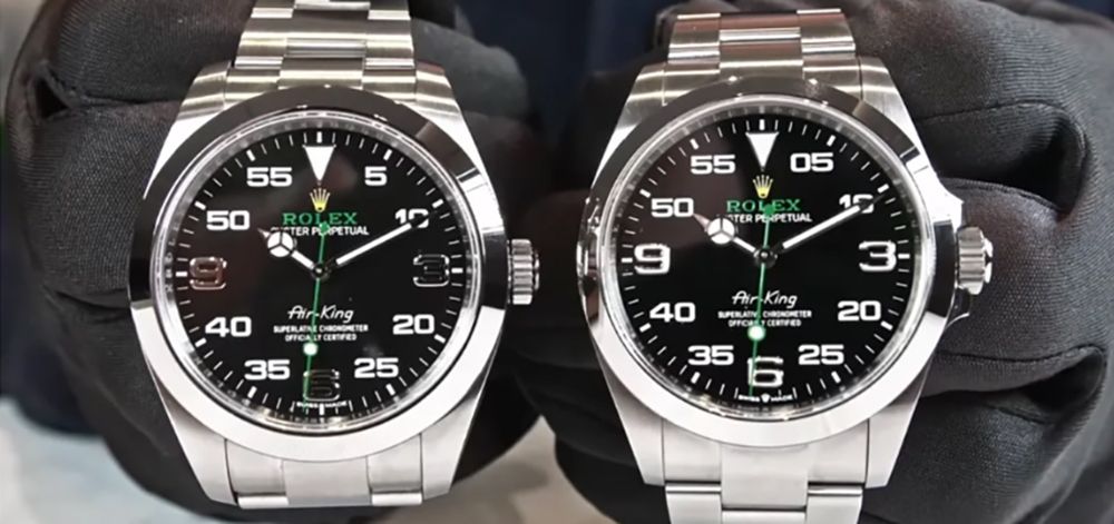 ロレックス エアキング 偽物 見分け方