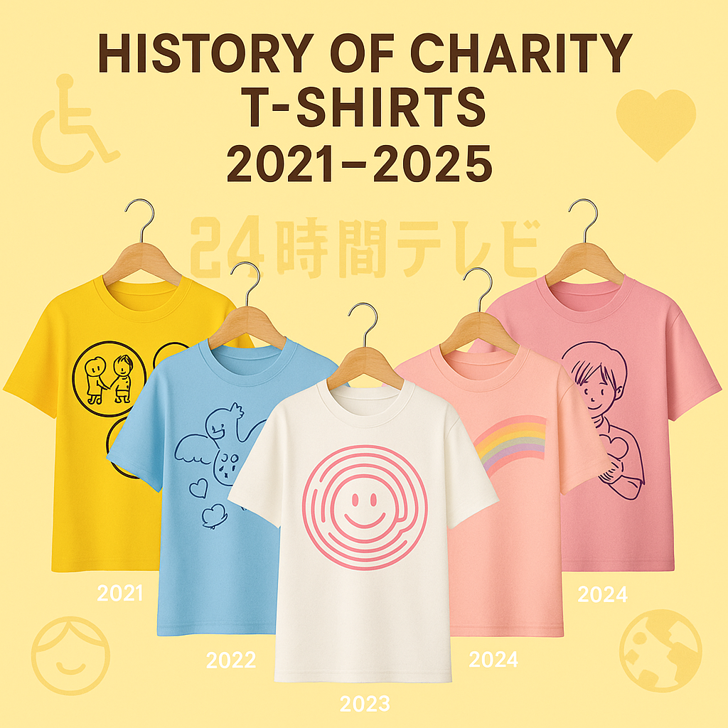 24時間テレビチャリＴシャツ2枚セット バラ売り可24時間テレビ チャリTシャツ