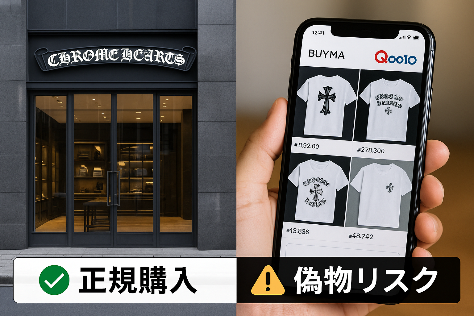 6. 偽物リスクを回避する購入方法と正規店情報.png
