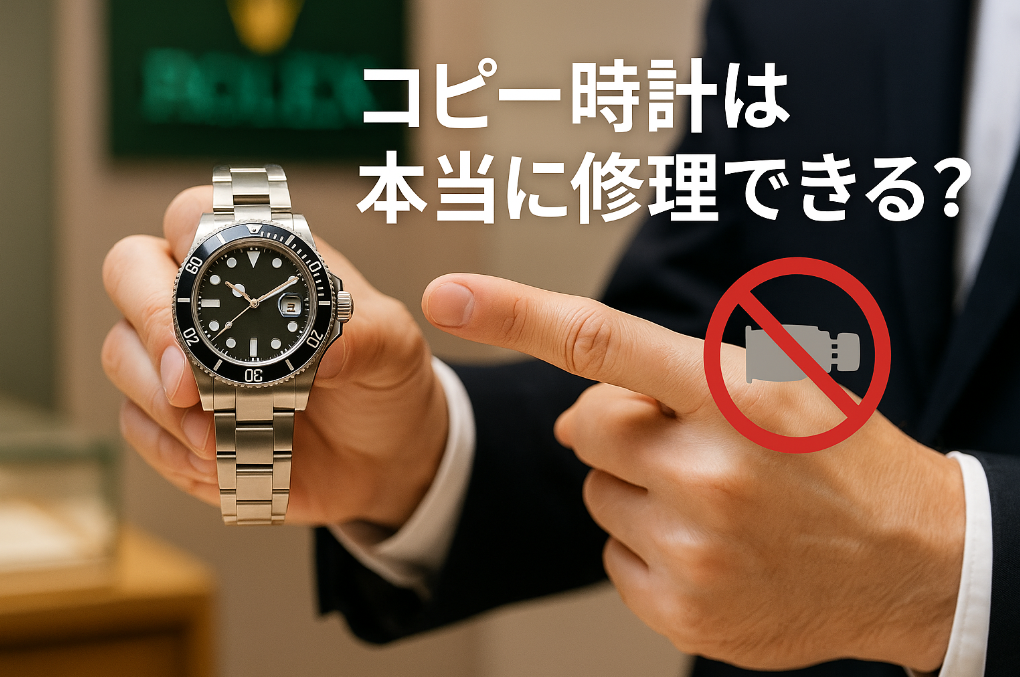 1. コピー時計は本当に修理できる？正規店が断る理由とは.png