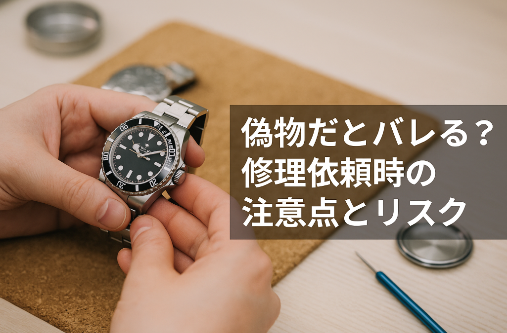 5. 偽物だとバレる？修理依頼時の注意点とリスク.png