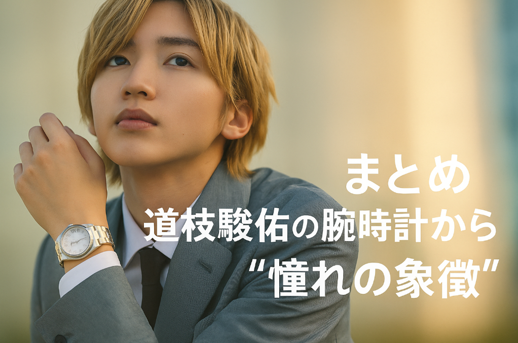 8. まとめ｜道枝駿佑の腕時計から読み解く“憧れの象徴”.png