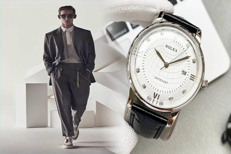 紙のロレックスのギャラは透かしで見えますか？