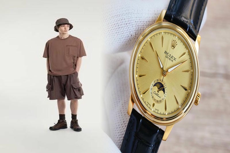 ロレックスは、時計の中型サイズの時計です