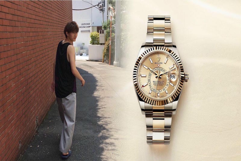 ロレックスの金無垢モデルは何グラムですか？